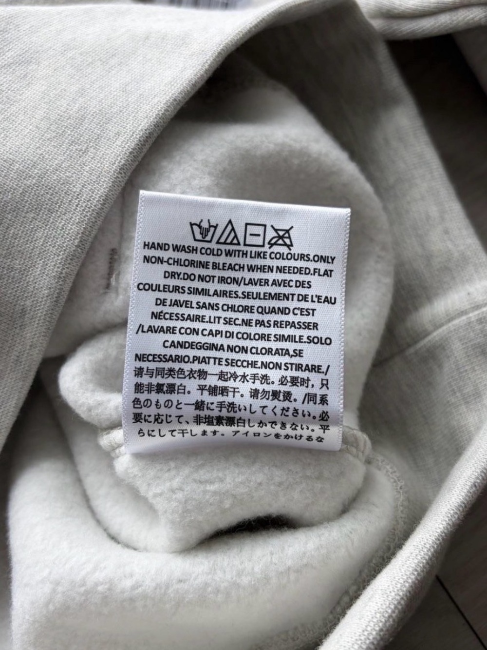 Fear of God Essentials Pullover Hoodie in Heather Gray sizes XS S M L XL - Picture 4 of 4